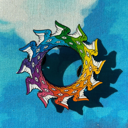 Colorwheel Throne Pin