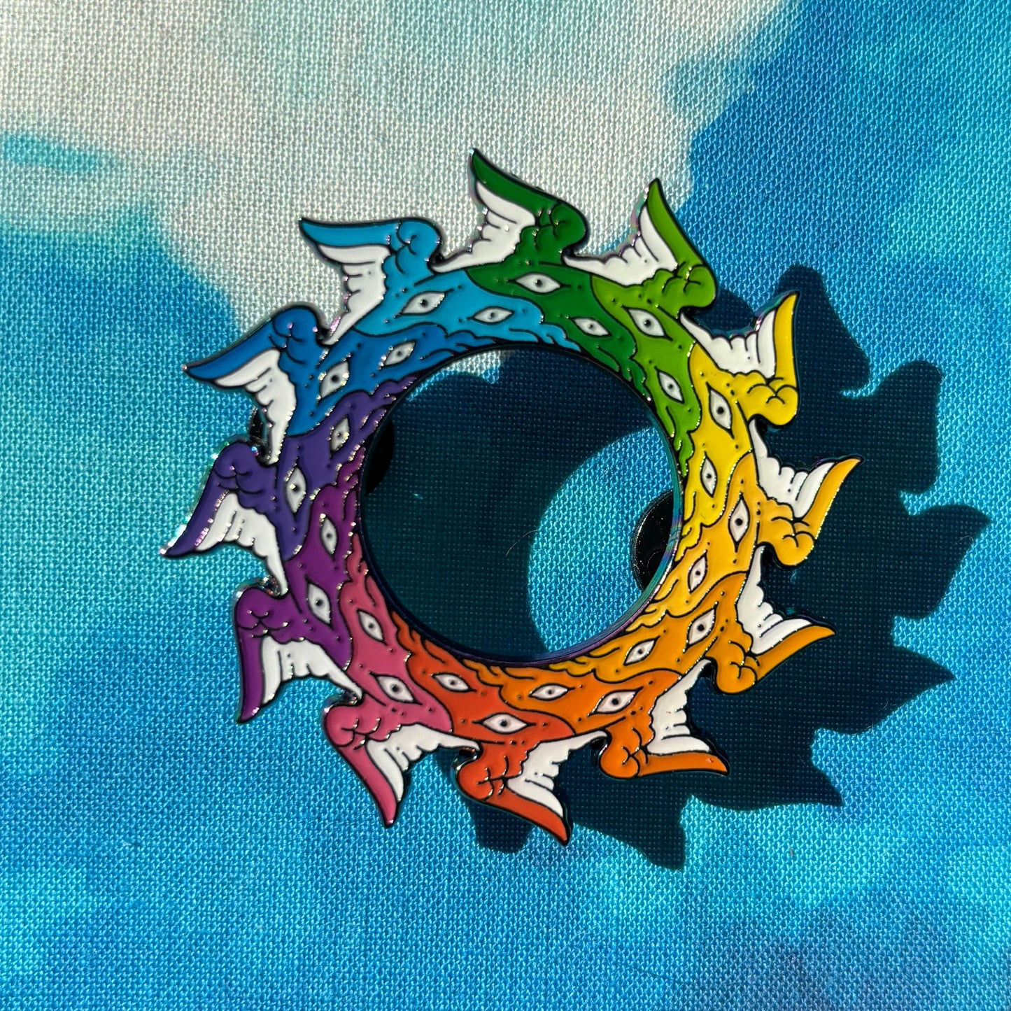 Colorwheel Throne Pin