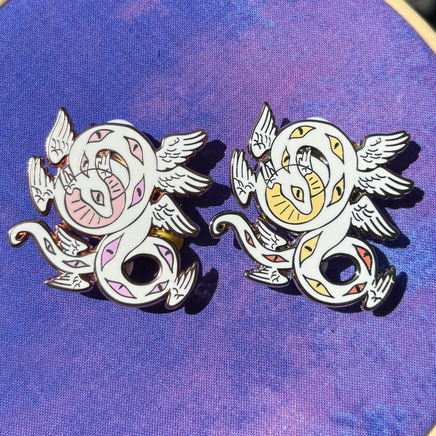 Holy Serpent Pins