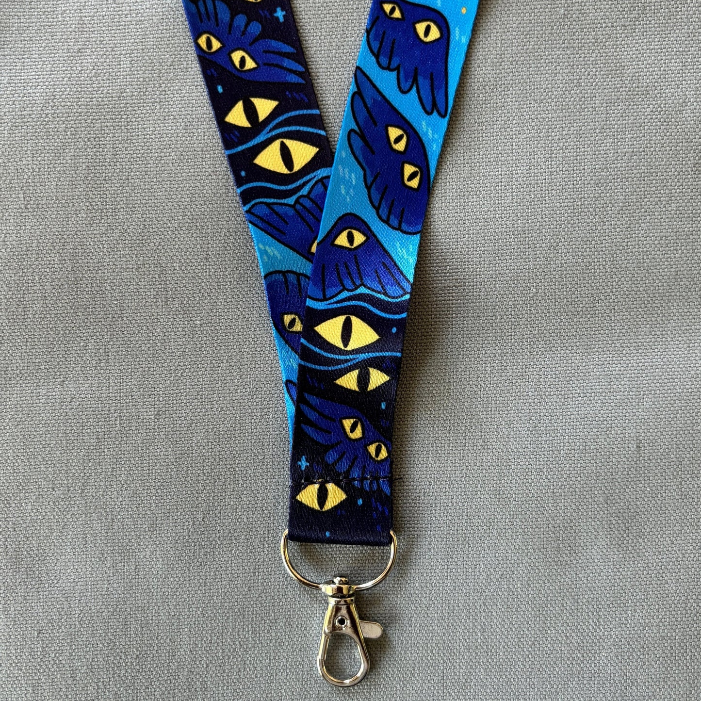 Blue Wings Lanyard