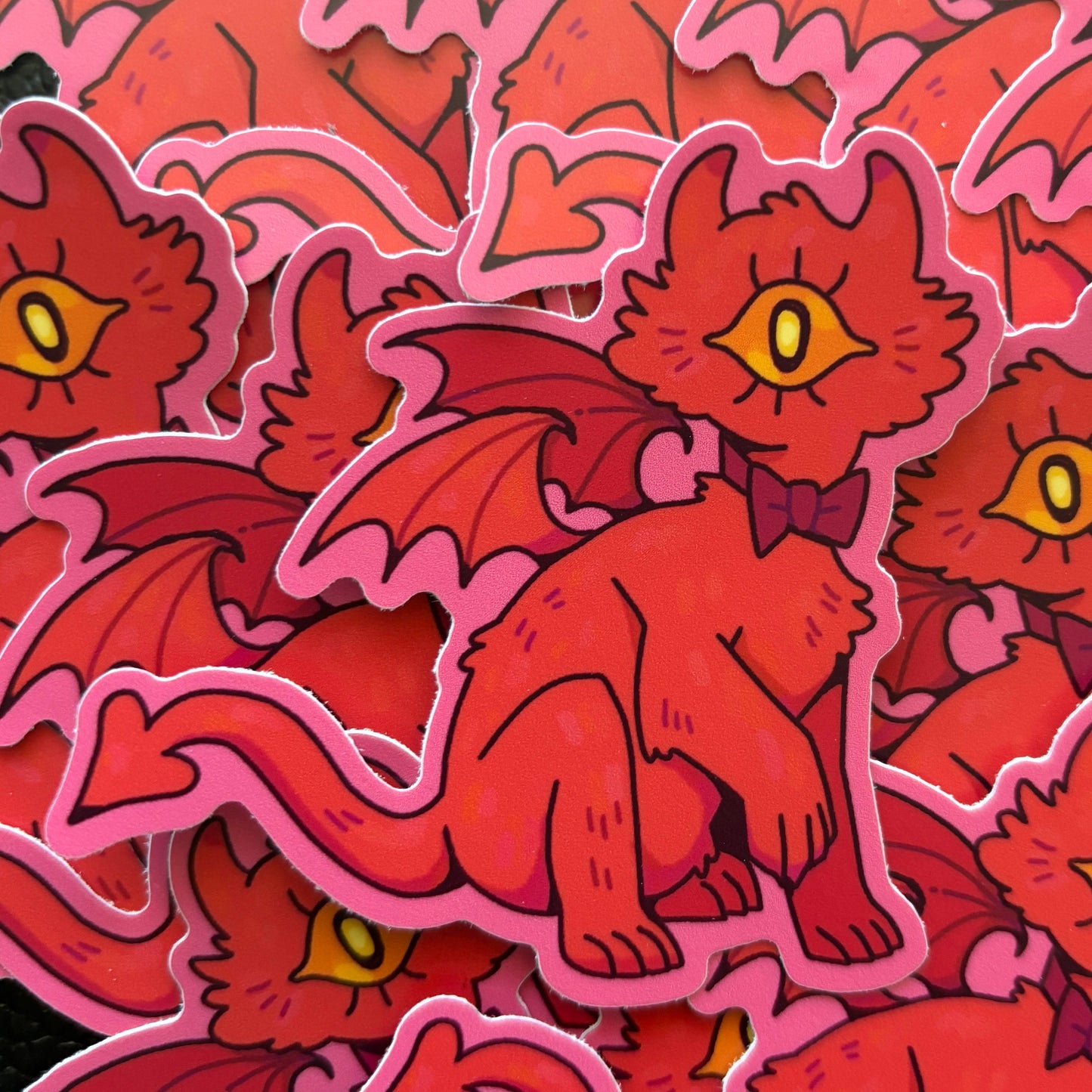 Cat Demon Sticker