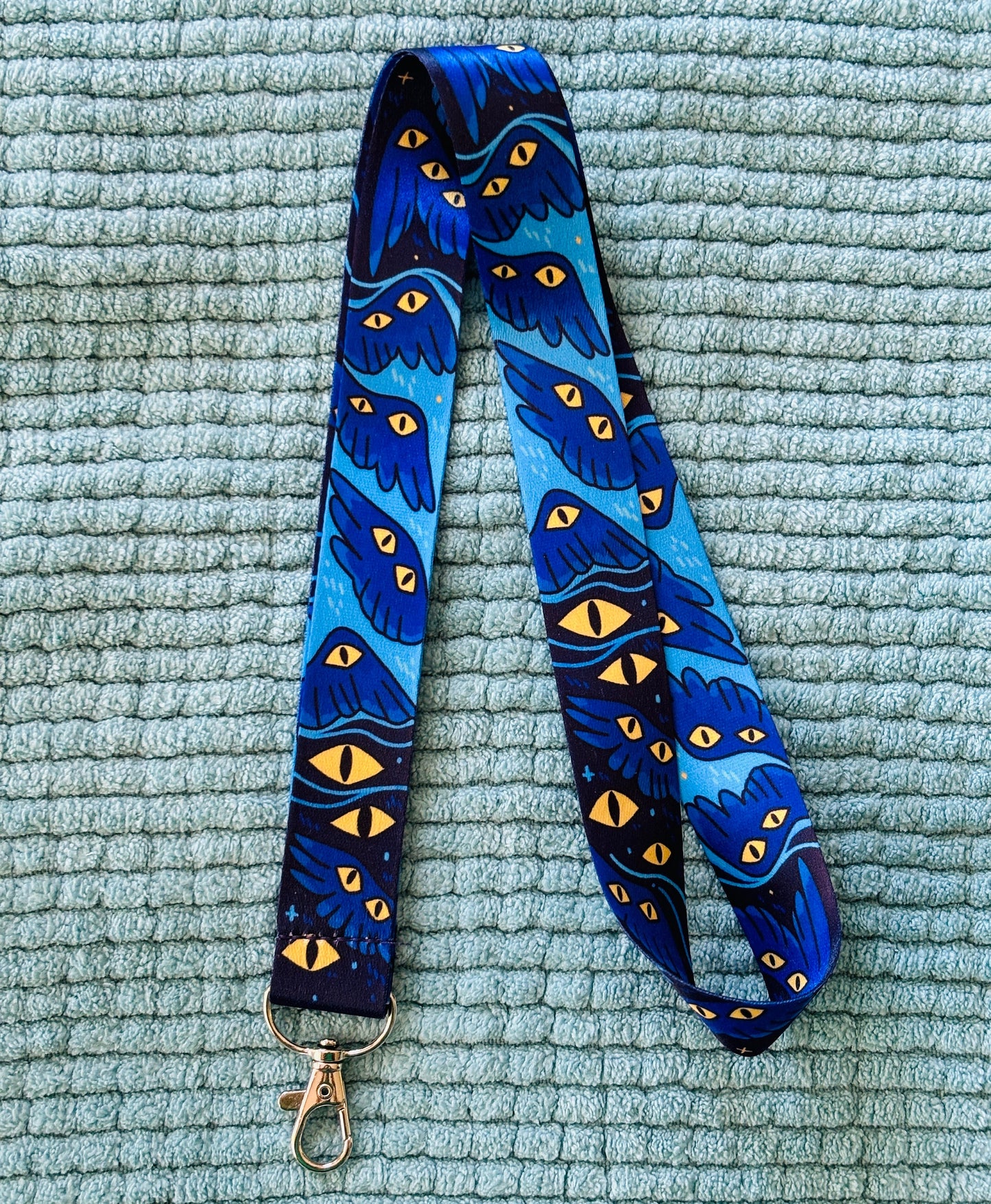 Blue Wings Lanyard