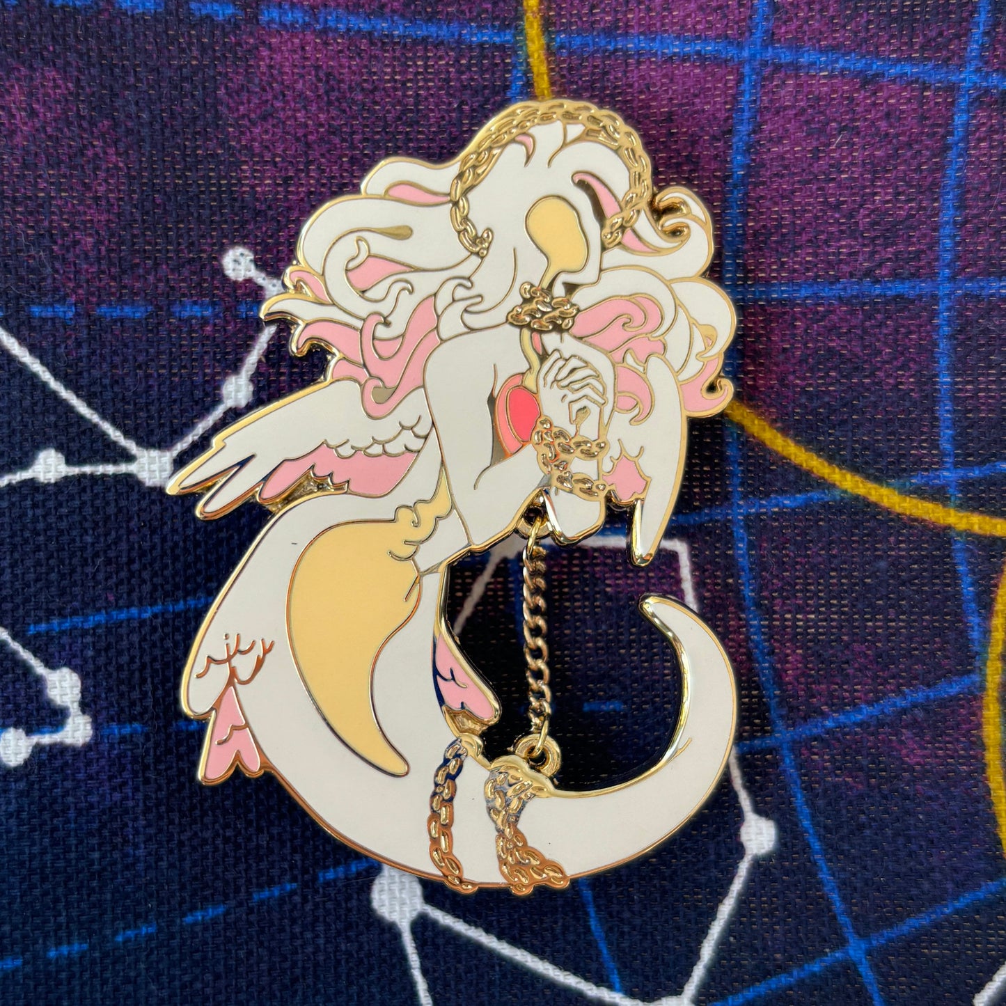 Sea Angel Mermaid Pin