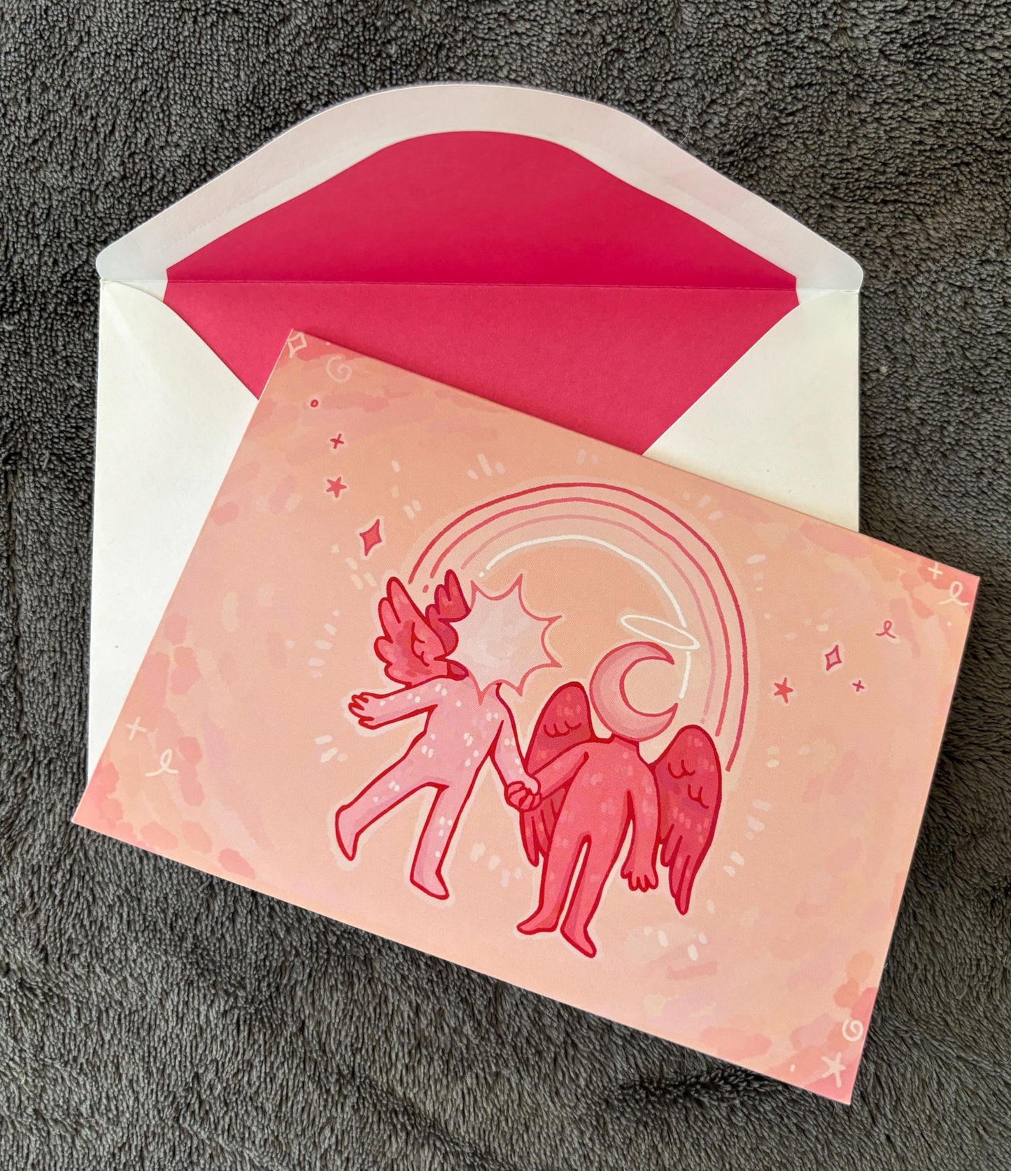 Angel Love Greeting Cards