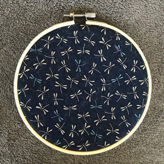 Dragonflies 6 in Pin Display Empty Embroidery Hoop II