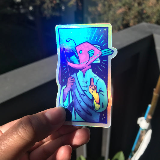 Saint of Lures Holographic Sticker
